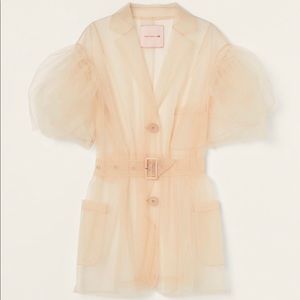 Simone rocha x hm Puff sleeved tulle blazer NWT XS